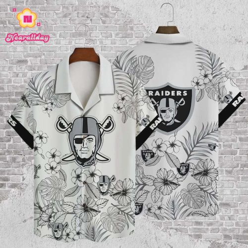 Las Vegas Raiders – National Football League 2025 AOP Hawaiian Shirt V35