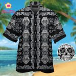 Las Vegas Raiders Skull Hawaiian Shirt