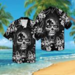 Las Vegas Raiders Skull Hawaiian Shirt Gift for Men Women #2
