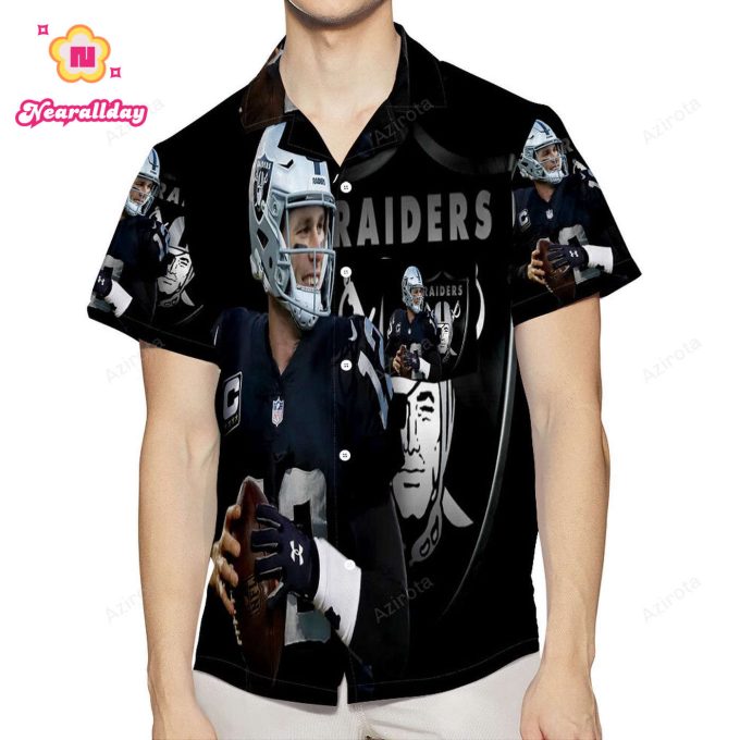 Las Vegas Raiders Tom Brady 12 3D All Over Print Summer Beach Hawaiian Shirt With Pocket