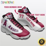 Los Angeles Angels Air Jordan 13 Sneaker Custom For Fans  Unisex Shoes Gift