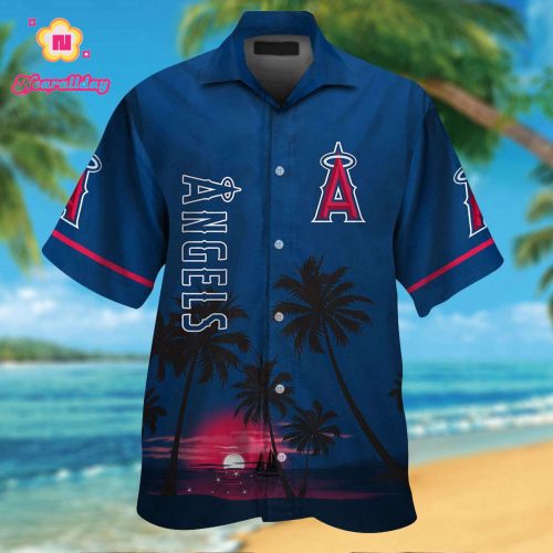 Los Angeles Angels #11 Hawaiian Shirt - Official MLB Merchandise