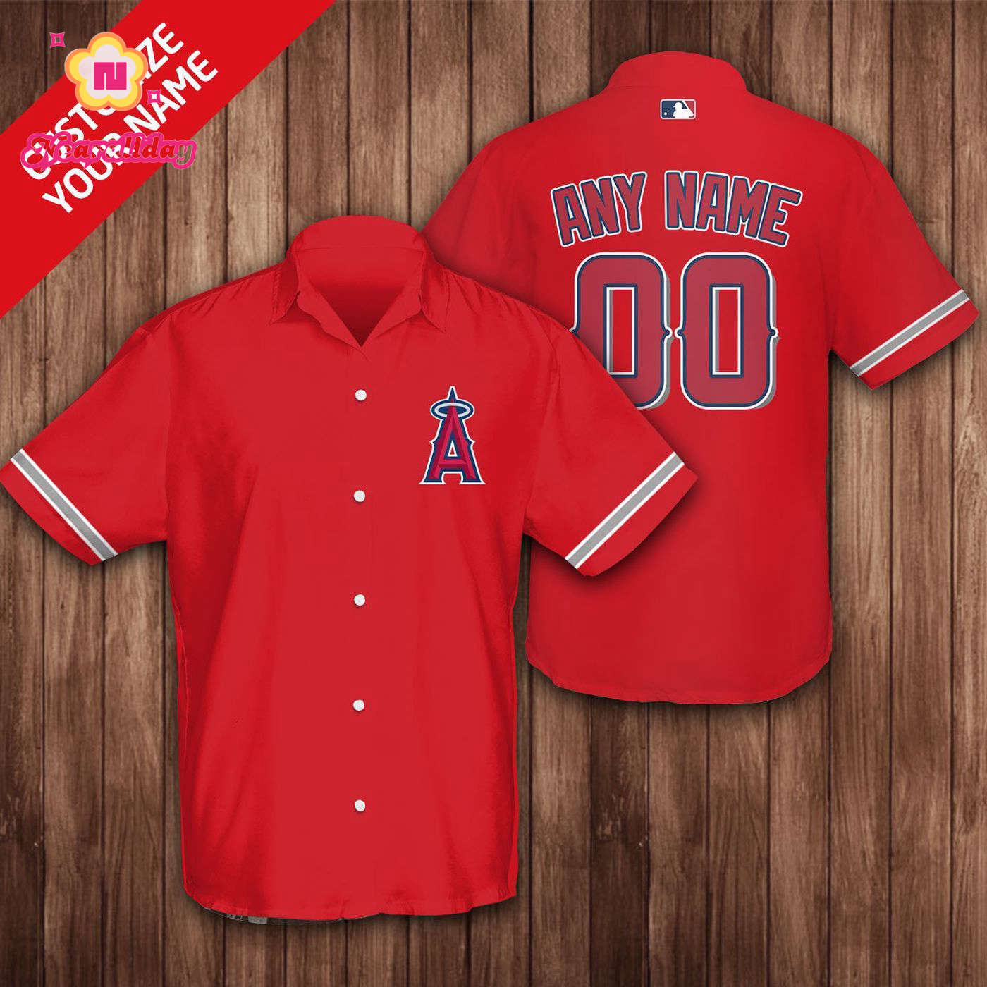 Los Angeles Angels Hawaiian Shirt – Official MLB Apparel Los Angeles Angels Hawaiian Shirt – Official MLB Apparel