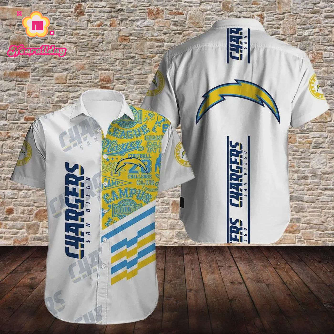 Los Angeles Chargers Gift Hawaiian Shirt Los Angeles Chargers Gift Hawaiian Shirt