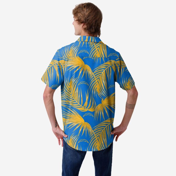 Los Angeles Chargers Hawaiian Button Up Shirt