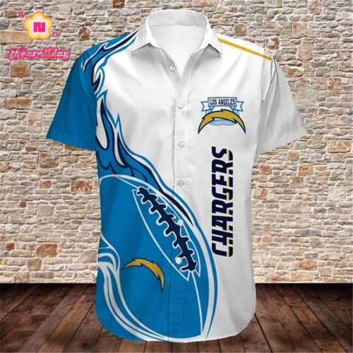 Los Angeles Chargers Hawaiian Shirt