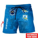 Los Angeles Chargers Hawaiian Shirt Full Set 2