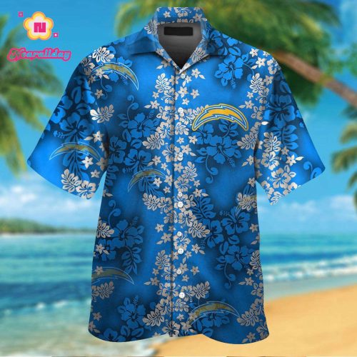 Los Angeles Chargers Hawaiian Shirt Gift for Men Women #22