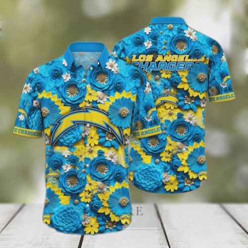 Los Angeles Chargers Trending For This Summer Hawaiian Shirt