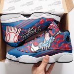 Los Angeles Dodgers Air Jordan 13 Sneaker Custom For Fans  Unisex Shoes Gift