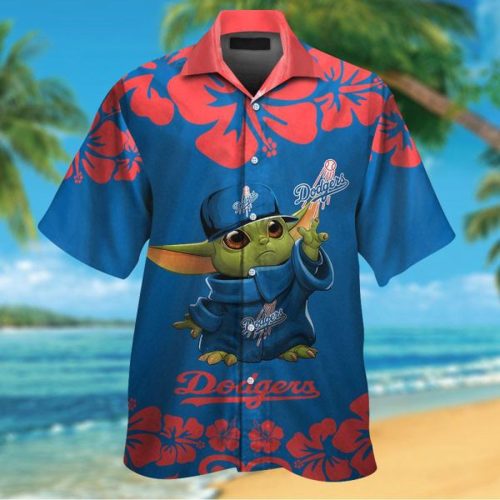 Los Angeles Dodgers Baby Yoda Hawaiian Shirt #2 – Official MLB Merchandise