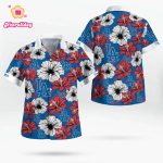 Los Angeles Dodgers Tropical Floral Aloha Hawaiian Shirt – Official MLB Merchandise