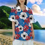 Los Angeles Dodgers Tropical Floral Aloha Hawaiian Shirt – Official MLB Merchandise