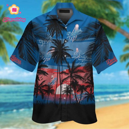 Los Angeles Dodgers Hawaiian Shirt #3 – Official MLB Merchandise