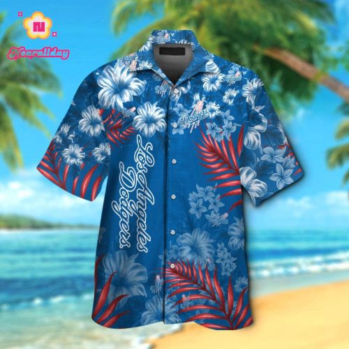 Los Angeles Dodgers Hawaiian Shirt: Official MLB Apparel for Fans
