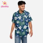 Los Angeles Dodgers Hibiscus Button Up Shirt – Official MLB Merchandise