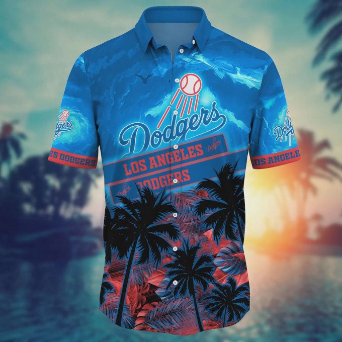 Los Angeles Dodgers MLB Hawaiian Flower Shirt – Officially Licensed Gear
