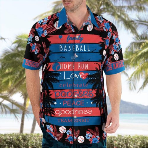 Limited Edition Los Angeles Dodgers Paradise Hawaii Shirt – Exclusive Design