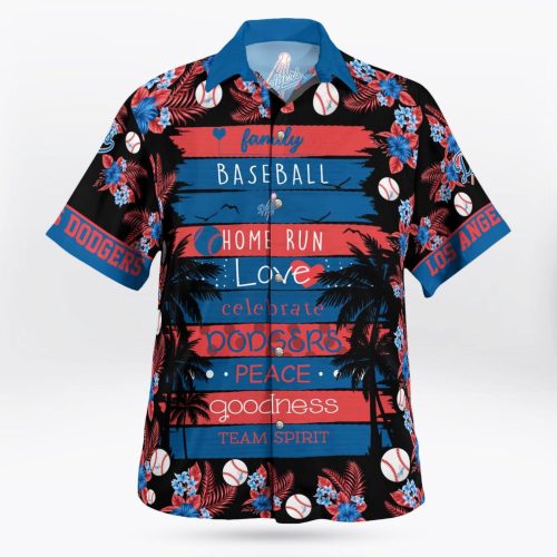 Limited Edition Los Angeles Dodgers Paradise Hawaii Shirt – Exclusive Design
