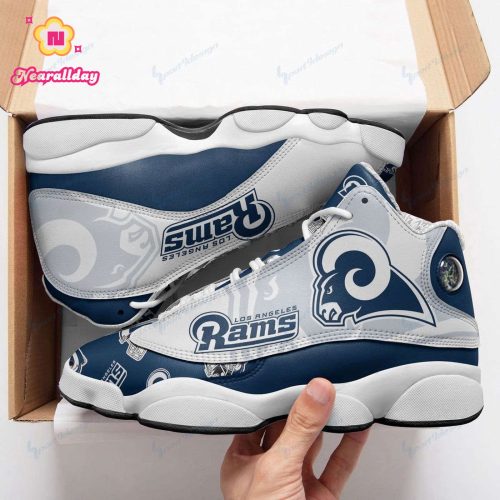 Los Angeles Rams Air Jordan 13 Sneaker Custom For Fans Gift