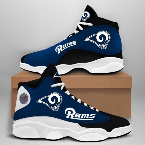 Los Angeles Rams Air Jordan 13 Sneaker Custom For Fans Gift