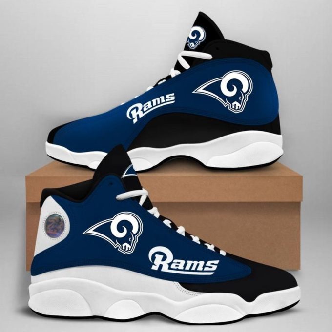 Los Angeles Rams Air Jordan 13 Sneaker Custom For Fans Gift
