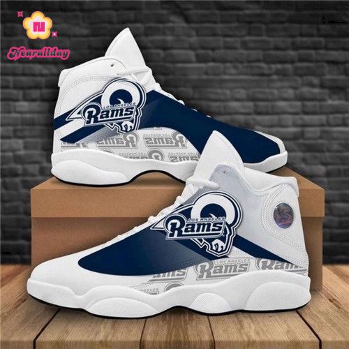 Los Angeles Rams Air Jordan 13 Sneaker Custom For Fans Gift