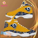 Los Angeles Rams Air Jordan 13 Sneaker Custom For Fans Gift