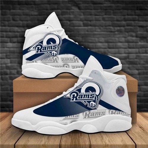 Los Angeles Rams Air Jordan 13 Sneaker Custom For Fans Gift