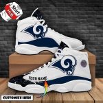 Los Angeles Rams Air Jordan 13 Sneaker Custom For Fans Gift