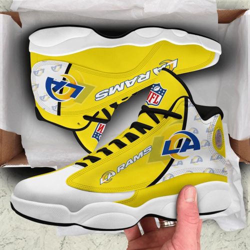 Los Angeles Rams Air Jordan 13 Sneaker Custom For Fans Gift