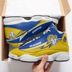 Los Angeles Rams Air Jordan 13 Sneaker Custom For Fans Gift
