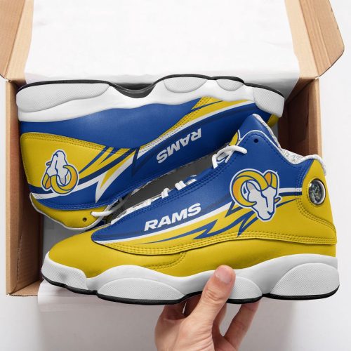 Los Angeles Rams Air Jordan 13 Sneaker Custom For Fans Gift