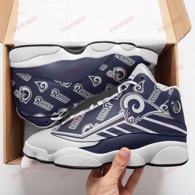 Los Angeles Rams Air Jordan 13 Sneaker Custom For Fans Gift