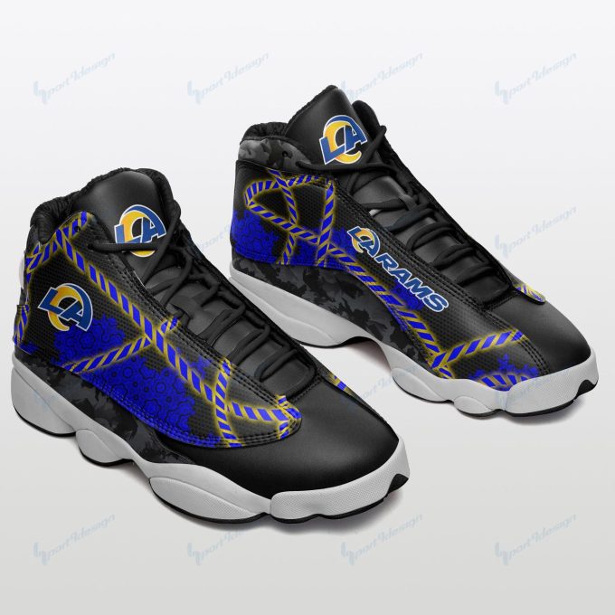 Los Angeles Rams Air Jordan 13 Sneakers BG131