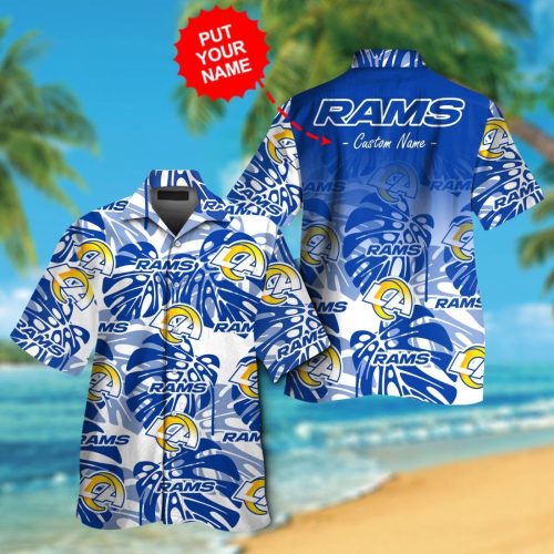 Los Angeles Rams Hawaiian Shirt Gift for Men Women #17