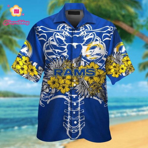 Los Angeles Rams Hawaiian Shirt Gift for Men Women #19