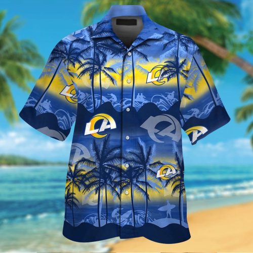 Los Angeles Rams Hawaiian Shirt Gift for Men Women #2