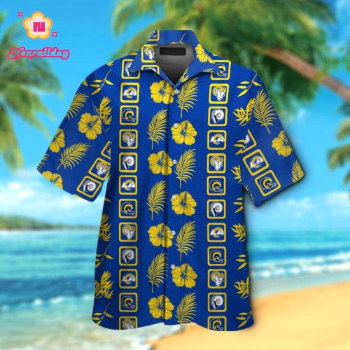 Los Angeles Rams Hawaiian Shirt Gift for Men Women #23