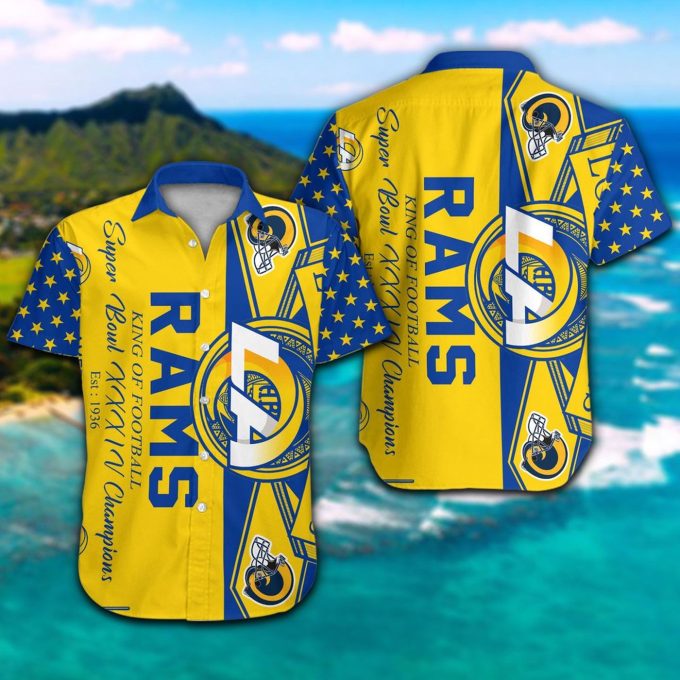 Los Angeles Rams Hawaiian Shirt Gift for Men Women #26