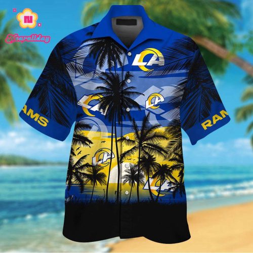Los Angeles Rams Hawaiian Shirt Gift for Men Women #27