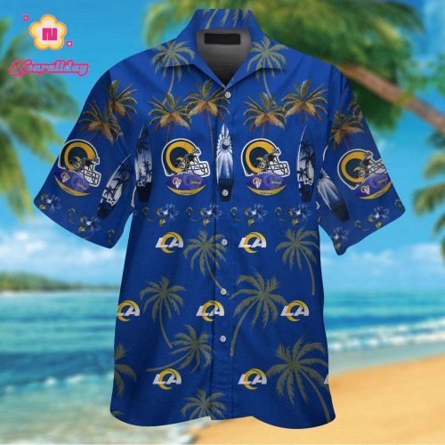 Los Angeles Rams Hawaiian Shirt Gift for Men Women #28