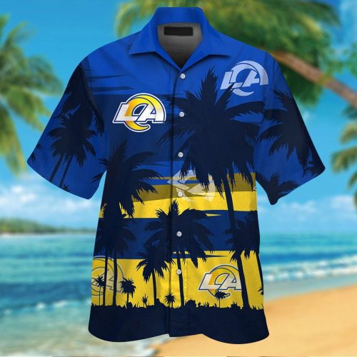 Los Angeles Rams Hawaiian Shirt Gift for Men Women #3