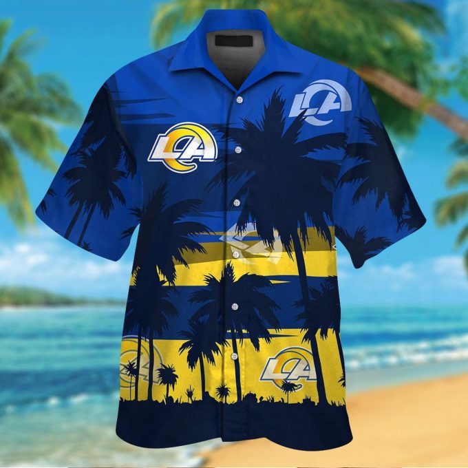 Los Angeles Rams Hawaiian Shirt Gift for Men Women #3