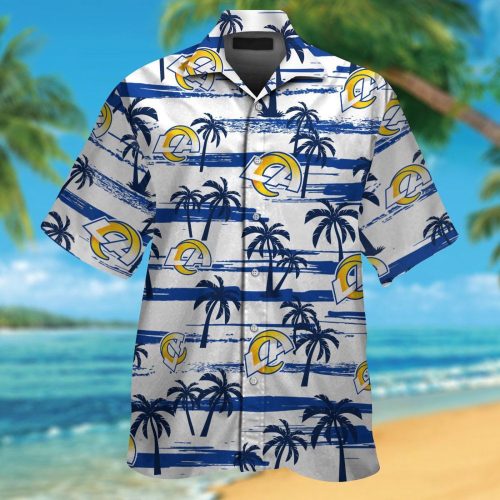 Los Angeles Rams Hawaiian Shirt Gift for Men Women #4