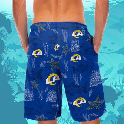 Los Angeles Rams Hawaiian Shirt Gift for Men Women #6
