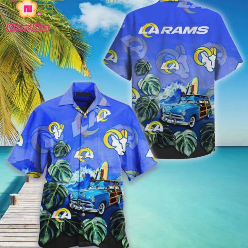 Los Angeles Rams Super Bowl LVI Champions Hawaiian Shirt