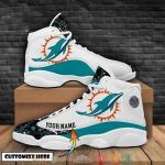 Miami Dolphins Air Jordan 13 Sneaker Custom For Fans Gift