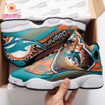 Miami Dolphins Air Jordan 13 Sneaker Custom For Fans Gift