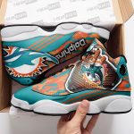 Miami Dolphins Air Jordan 13 Sneaker Custom For Fans Gift